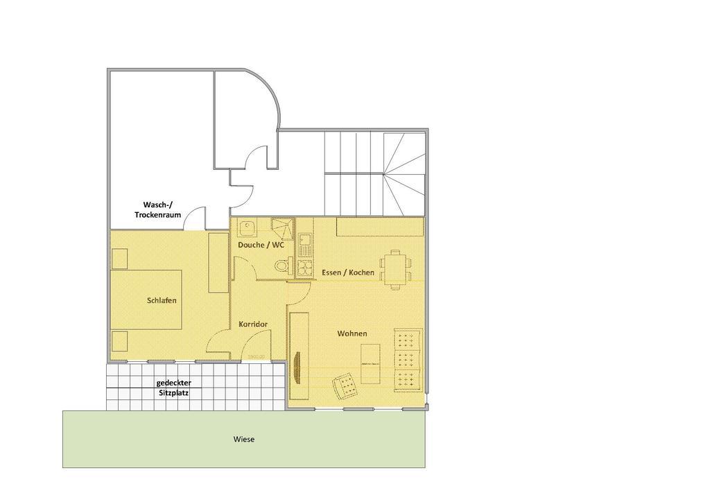Appartement Melcher Sotcha Dadaint 654 Скуоль Экстерьер фото